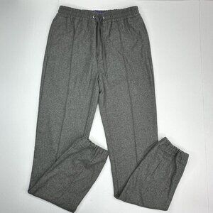 Ralph Lauren Purple Label Men's Gray Wool‎ Quiet Luxury Joggers 30/W27/L32